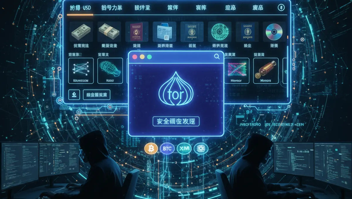暗网中文交易市场网址：安全访问与风险防范指南